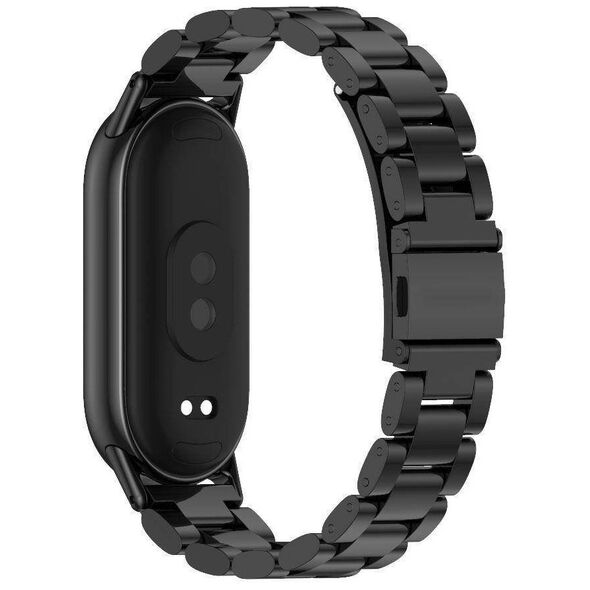 Strap for XIAOMI MI BAND 8 / 8 NFC Tech-Protect Stainless black 9490713935200