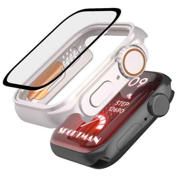 Case APPLE WATCH 4 / 5 / 6 / SE (44MM) Tech-Protect Defense360 pomarańczowo black 9490713934784