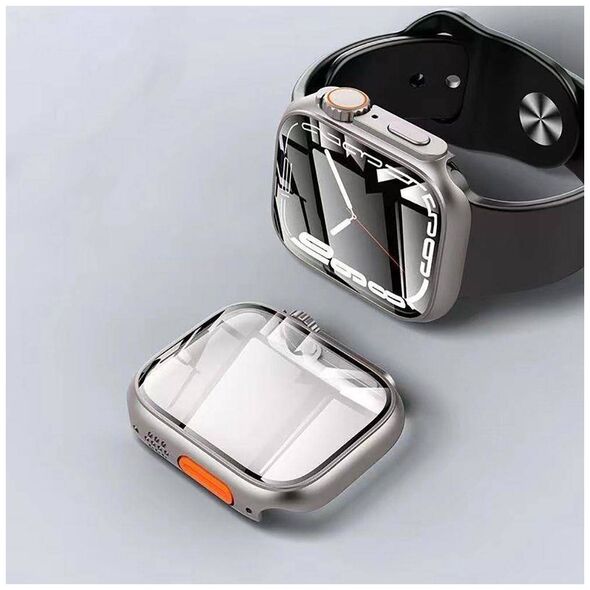 Case APPLE WATCH 4 / 5 / 6 / SE (44MM) Tech-Protect Defense360 pomarańczowo black 9490713934784
