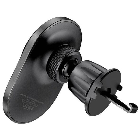 Magnetic MagSafe Car Mount with Wireless Charging 15W for Vent Car Tech-Protect MM15W-V1 black 9490713934562