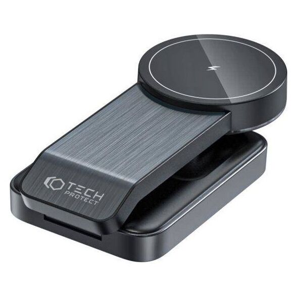 Wireless Charger MagSafe 15W 3in1 Tech-Protect QI15W-A28 black 9490713934593