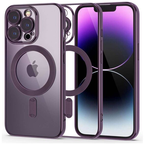 Case IPHONE 14 PRO Tech-Protect MagShine purple 9490713935644