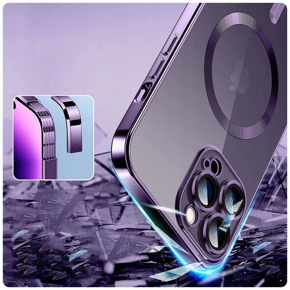 Case IPHONE 14 PRO Tech-Protect MagShine purple 9490713935644