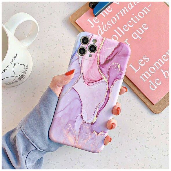 Case XIAOMI REDMI 12C Tech-Protect Mood Marble purple 9490713936344