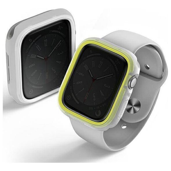 Case APPLE WATCH 4 / 5 / 6 / 7 / 8 / SE ( 40 / 41 MM) UNIQ Moduo lime - white 8886463684405