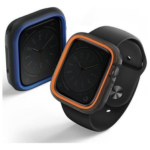 Case APPLE WATCH 4 / 5 / 6 / 7 / 8 / SE (42 / 44 / 45 MM) UNIQ Moduo orange - blue 8886463684429