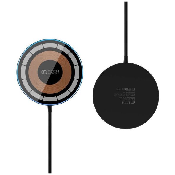 Inductive Charger 15W MagSafe Tech-Protect QI15W-A30 black 9490713935781