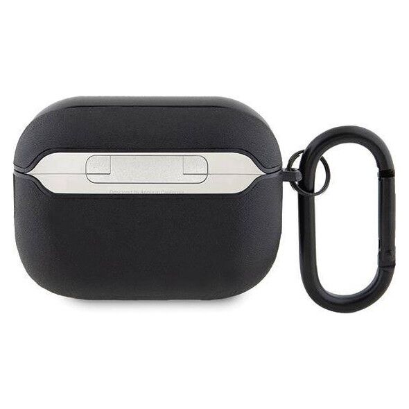 Original Case APPLE AIRPODS PRO 2 Mercedes AMG Cover Leather White Logo (AMAP2SLWK) black 3666339113605