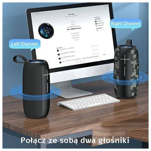 AWEI 20W Bluetooth speaker (Y370) black 6954284004787