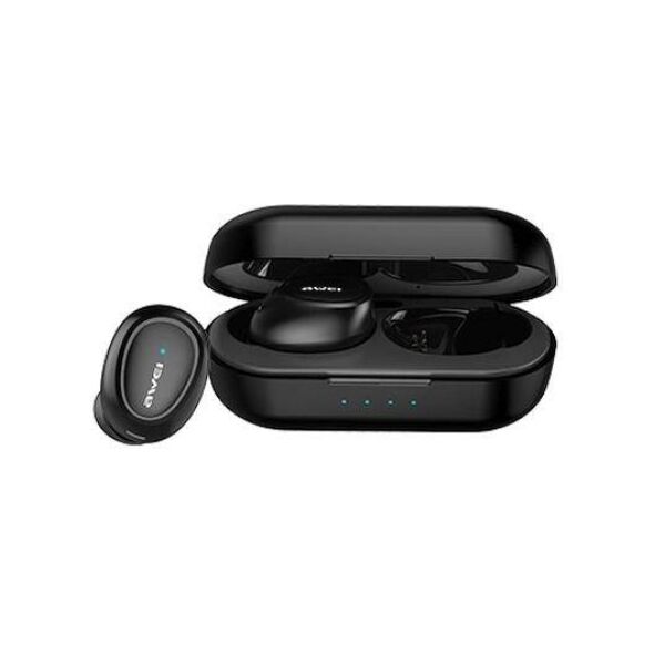 Bluetooth 5.0 TWS Headphones + AWEI Docking Station (T16) black 6954284014762