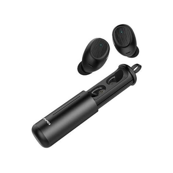 Bluetooth 5.0 TWS Headphones + AWEI Docking Station (T55) black 6954284056663
