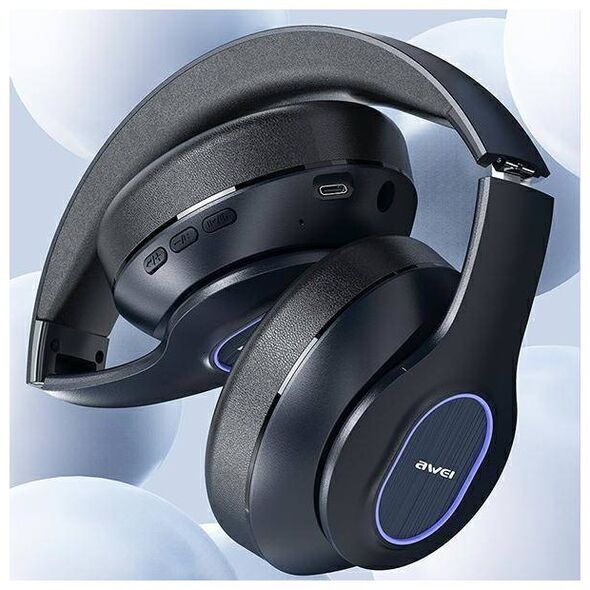 AWEI On-Ear Bluetooth Headphones (A100BL) black 6954284002608