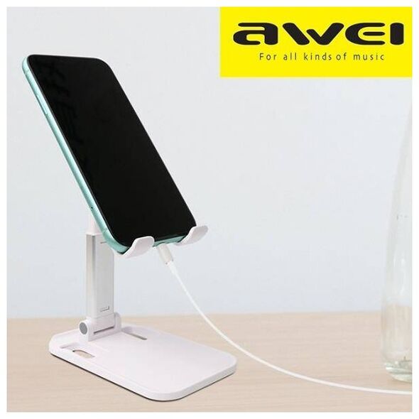 AWEI Desk Holder (X11) white 6954284078511