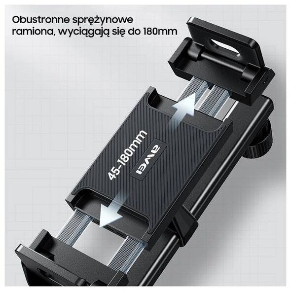 Bracket Mounted on the AWEI Headrest (X40) black 6954284003711