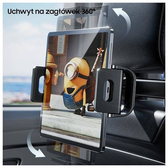 Bracket Mounted on the AWEI Headrest (X40) black 6954284003711