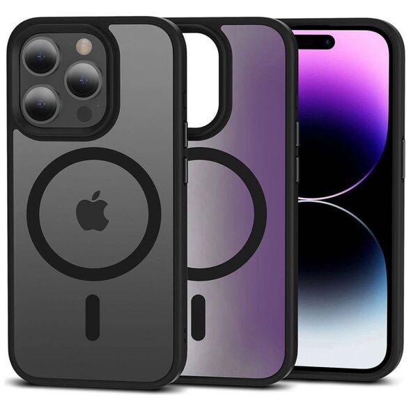 Case APPLE IPHONE 15 PRO MAX Tech-Protect Magmat MagSafe Matte black 9490713936535