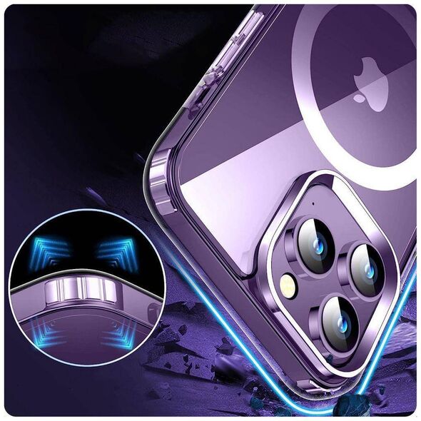 Case APPLE IPHONE 15 Tech-Protect FlexAir Hybrid MagSafe transparent 9490713936603