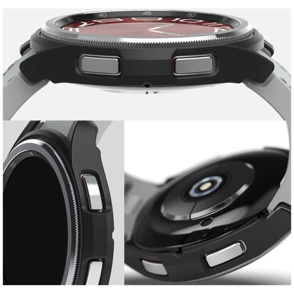 Case SAMSUNG GALAXY WATCH 6 CLASSIC (43MM) Ringke Slim 2-pack black transparent 8809919306294