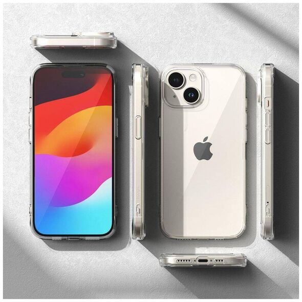Case APPLE IPHONE 15 PLUS Ringke Fusion transparent 8809919308021