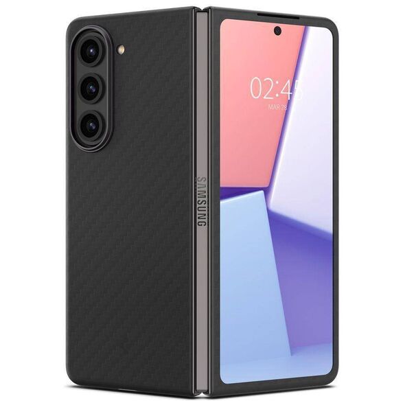 Case SAMSUNG GALAXY Z FOLD 5 Spigen Airskin black 8809896745628