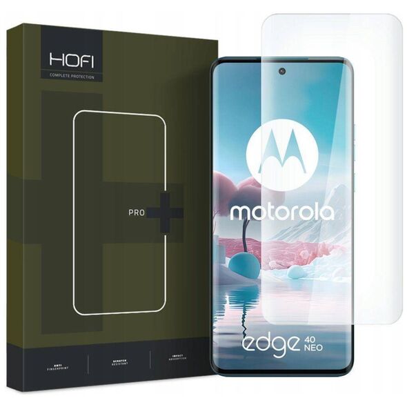 Tempered Glass 5D UV MOTOROLA EDGE 40 NEO Hofi UV Glass Pro+ Clear 9319456606539