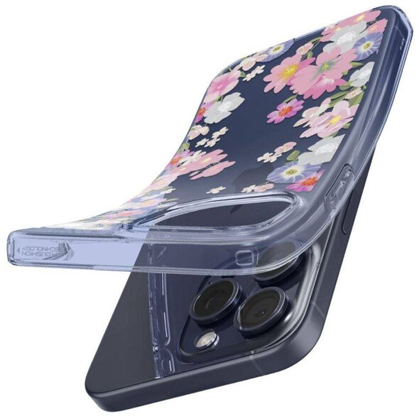 Case APPLE IPHONE 15 PRO Spigen Liquid Crystal Blossom pattern 8809896749077