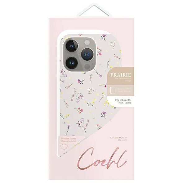 Original Case APPLE IPHONE 15 PRO UNIQ Coehl Prairie beige 8886463686768