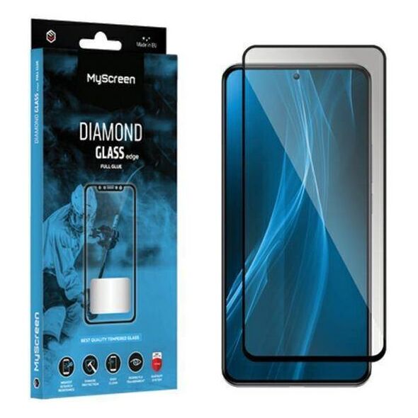 Tempered Glass VIVO Y17S MyScreen Diamond Glass Edge Full Glue black 5904433228145