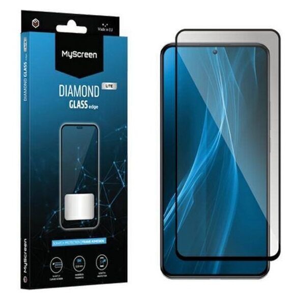 Tempered Glass SAMSUNG GALAXY A05 / A05S MyScreen Diamond Glass Edge Full Glue Lite black 5904433228091