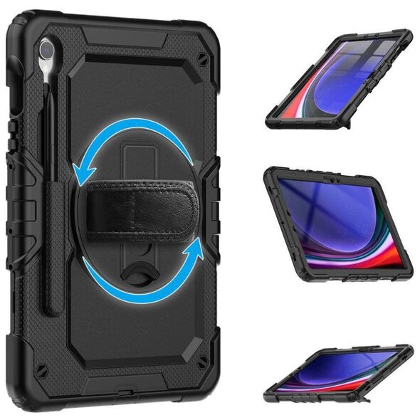 Case SAMSUNG GALAXY TAB S9 FE 10.9 Tech-Protect Solid360 black 9319456606249
