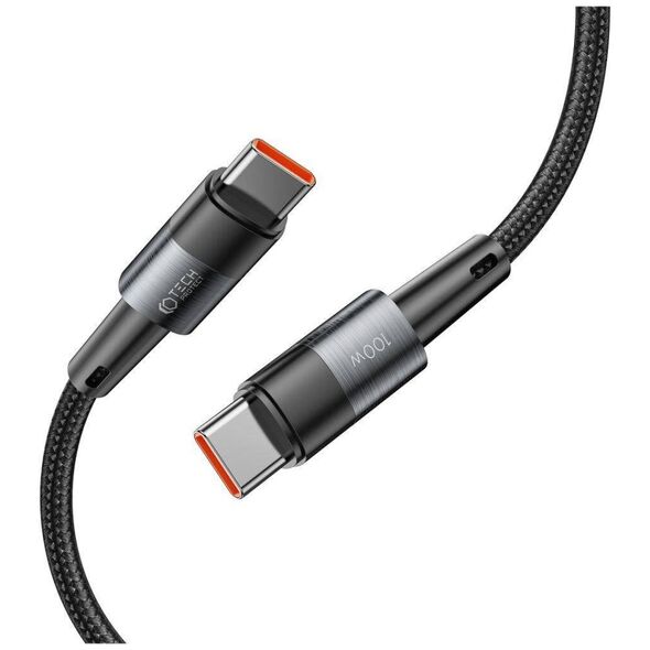 Cable 5A PD100W 0,25m USB-C - USB-C Tech-Protect Ultraboost grey 9319456606065