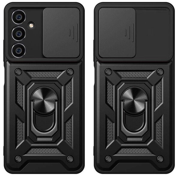 Case SAMSUNG GALAXY S23 FE Tech-Protect Camshield Pro black 9319456607048