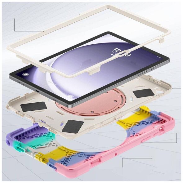 Case SAMSUNG GALAXY TAB A9+ 11.0 Tech-Protect X-Armor multicolored 9319456607949