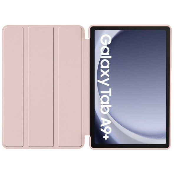 Case SAMSUNG GALAXY TAB A9+ 11.0 Tech-Protect SmartCase Marble pink 9319456607833