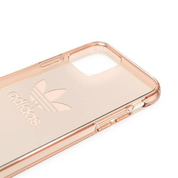 Original Case IPHONE 11 PRO Adidas OR PC Case Big Logo (36413) gold & pink 8718846071796
