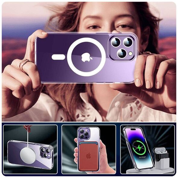 Case SAMSUNG GALAXY S24 ULTRA Tech-Protect FlexAir Hybrid MagSafe transparent 5906203690503