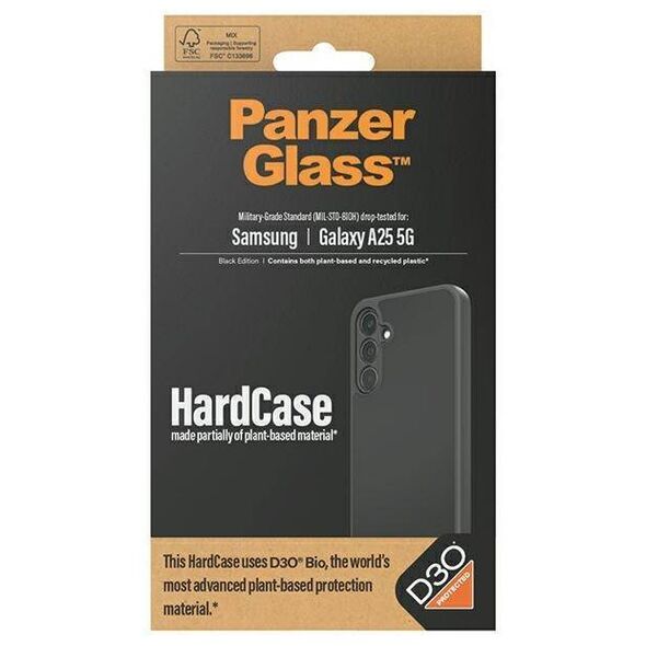 Case SAMSUNG GALAXY A25 5G PanzerGlass HardCase 3x Military grade transparent 5711724004681