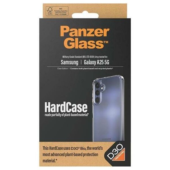 Case SAMSUNG GALAXY A25 5G PanzerGlass HardCase 3x Military grade transparent 5711724004667