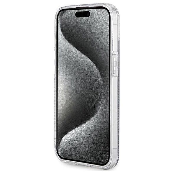 Original Case IPHONE 13 / 14 / 15 Guess hardcase IML GCube MagSafe (GUHMP15SHGCUSTGK) black 3666339221843