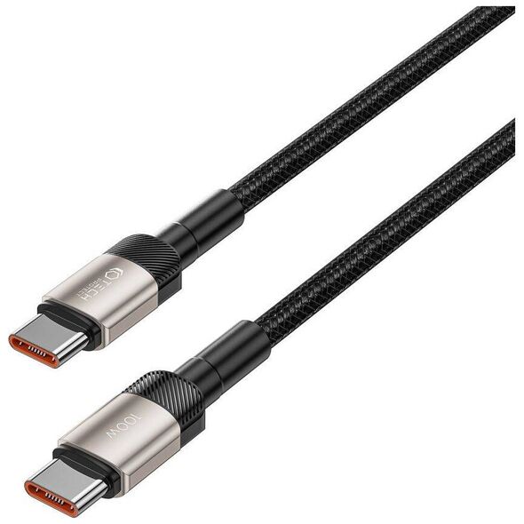 Cable USB Type - USB Type C PD100W / 5A 1m Tech-Protect UltraBoost EVO titanium 5906203690633