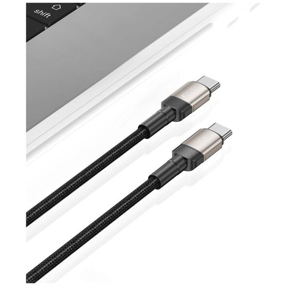 Cable USB Type - USB Type C PD100W / 5A 1m Tech-Protect UltraBoost EVO titanium 5906203690633