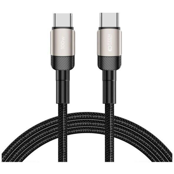 Cable USB Type - USB Type C PD100W / 5A 2m Tech-Protect UltraBoost EVO titanium 5906203690640