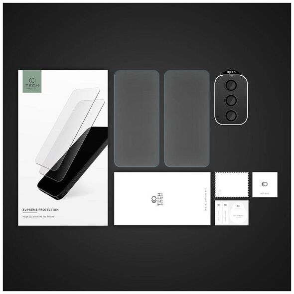 Tempered Glass SAMSUNG GALAXY A35 5G Tech-Protect Supreme Set Clear 5906203691876