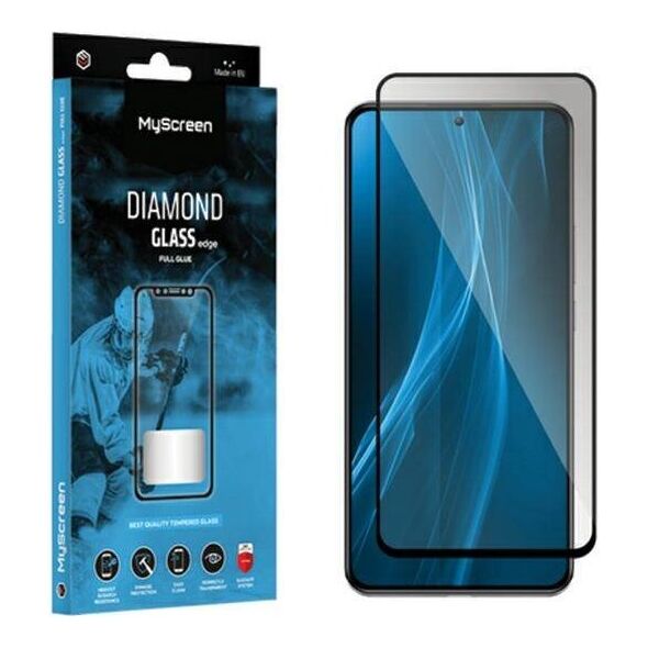 Tempered Glass REALME C68 4G/5G / REALME V50S MyScreen Diamond Glass Edge Full Glue black 5904433231350