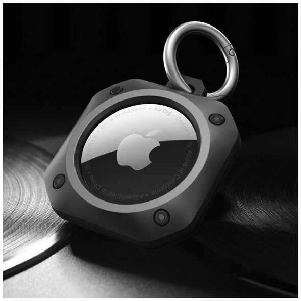 Case for APPLE AIRTAG Tech-Protect Rough black 5906203691333