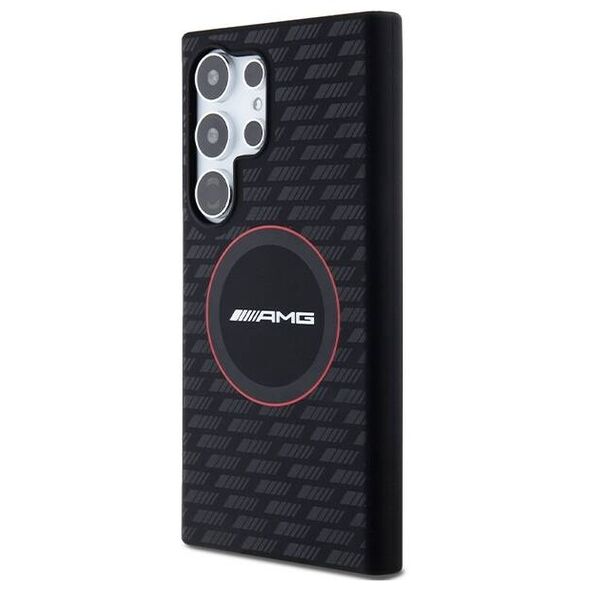 Original Case SAMSUNG GALAXY S24 ULTRA AMG Hardcase Silicone Carbon Pattern (AMHMS24L23SMRK) black 3666339241742