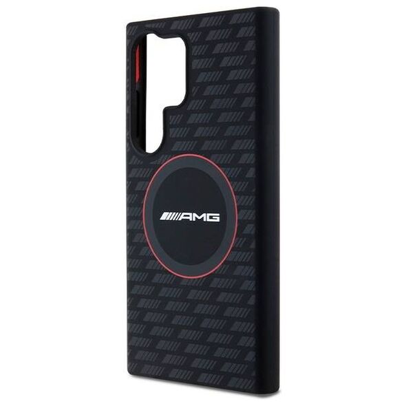 Original Case SAMSUNG GALAXY S24 ULTRA AMG Hardcase Silicone Carbon Pattern (AMHMS24L23SMRK) black 3666339241742