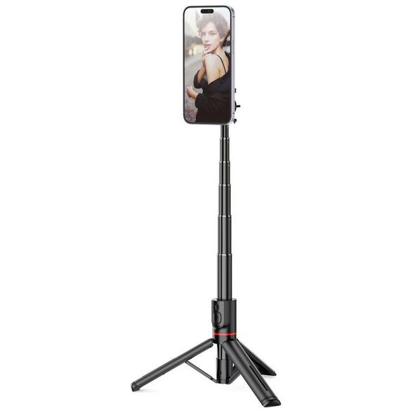 Selfie Stick Tripod Bluetooth MagSafe Tech-Protect L06S black 5906203691241
