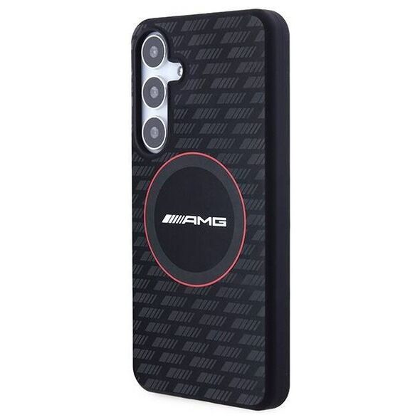 Original Case SAMSUNG GALAXY S24+ AMG Hardcase Silicone Carbon Pattern MagSafe (AMHMS24M23SMRK) black 3666339241735