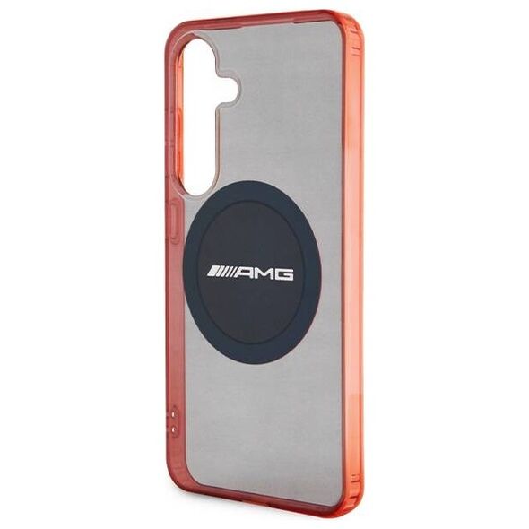 Original Case SAMSUNG GALAXY S24 AMG Hardcase Transparent Bicolor MagSafe (AMHMS24S23HBCK) black 3666339246716